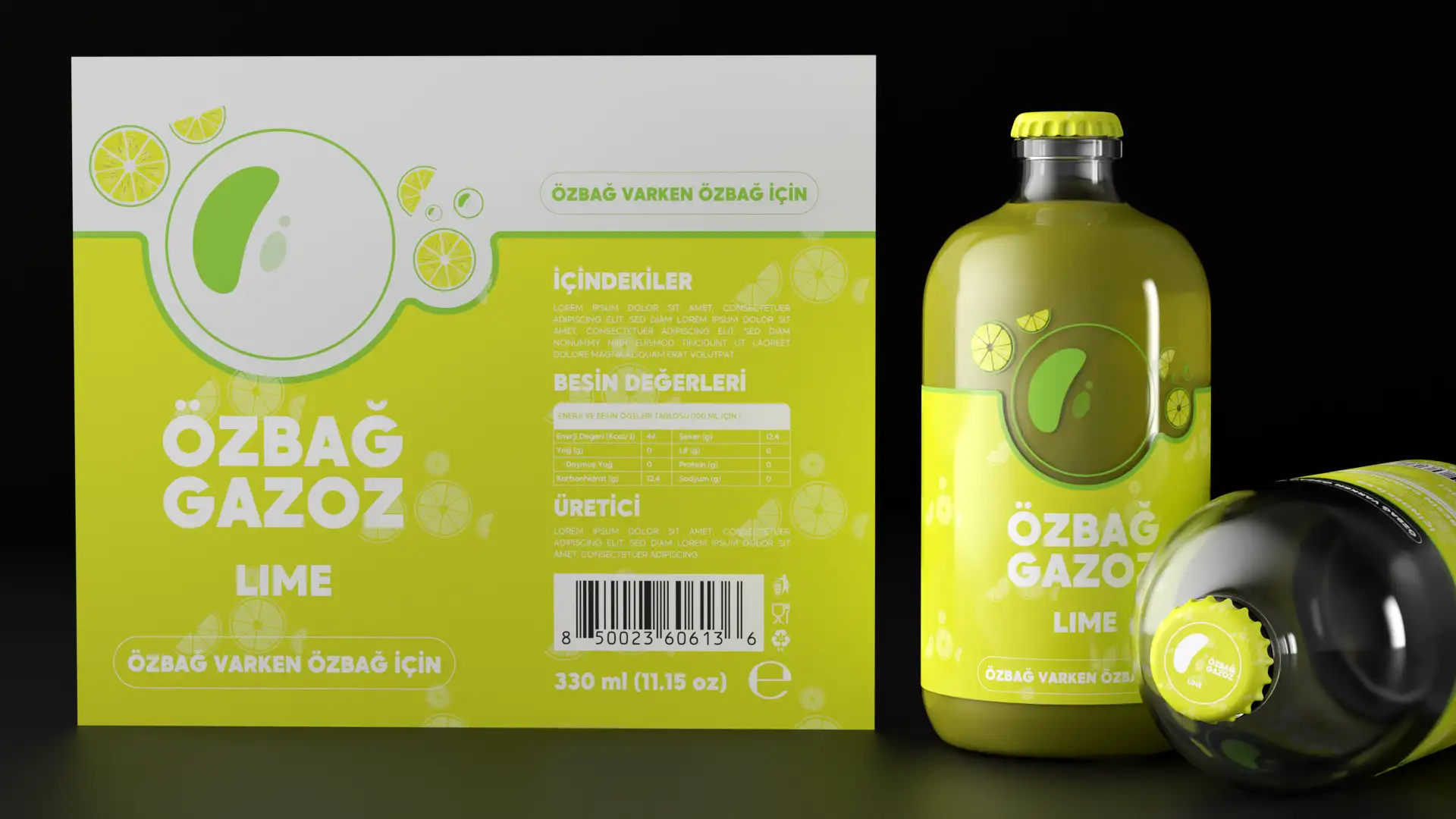 Özbağ Gazoz markası görsel 3