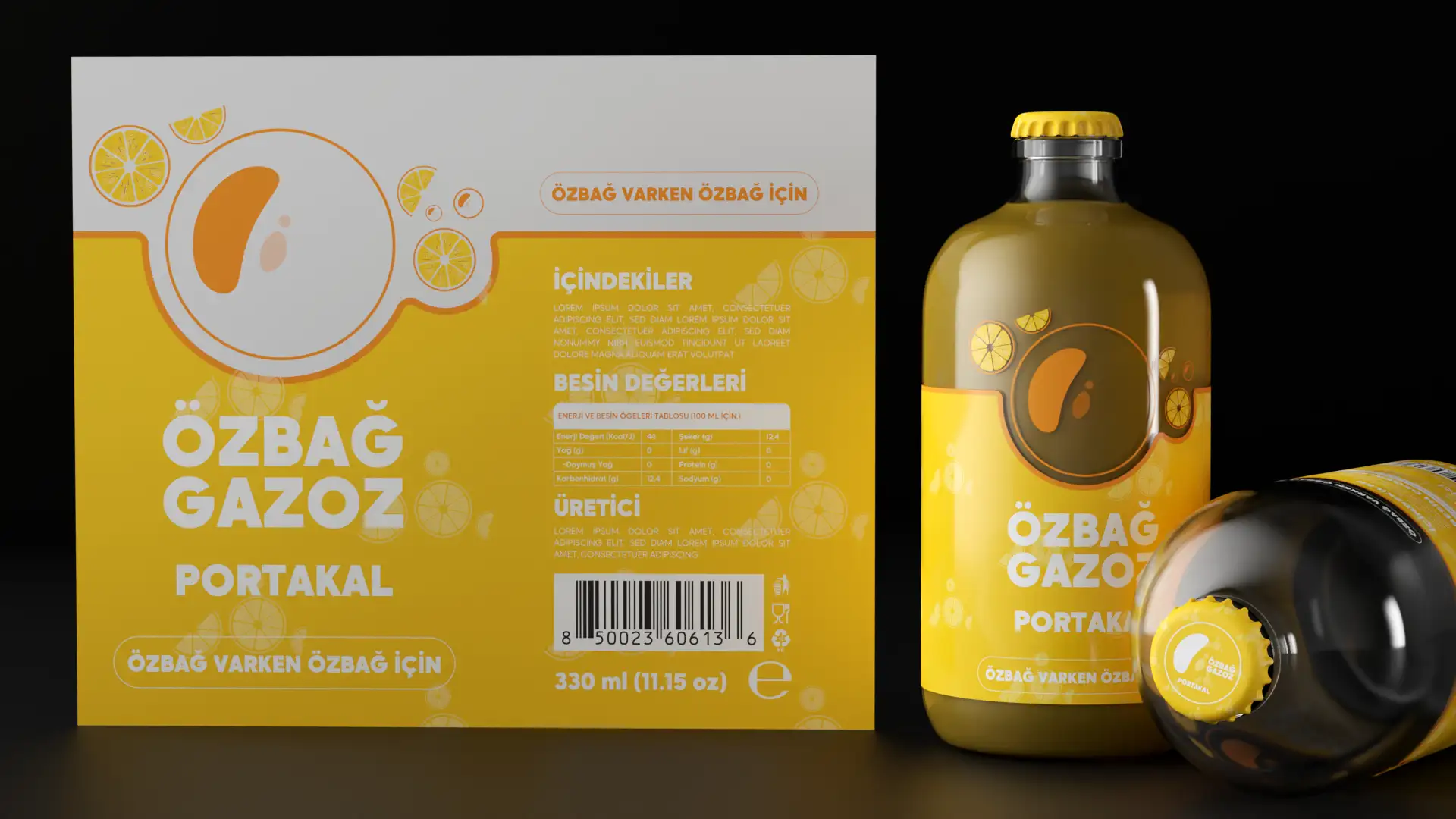Özbağ Gazoz markası görsel 7