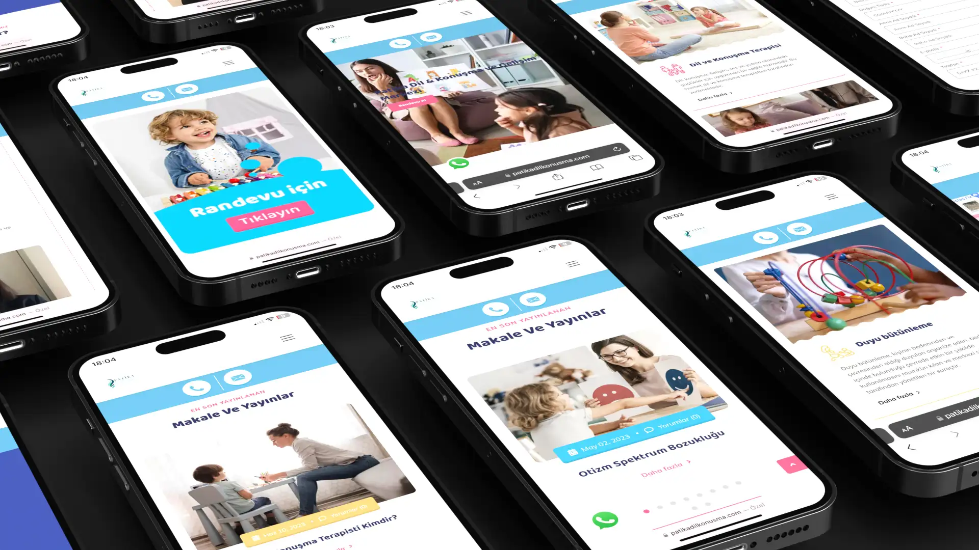 Patika Dil ve Konuşma Merkezi web tasarımı görsel 6