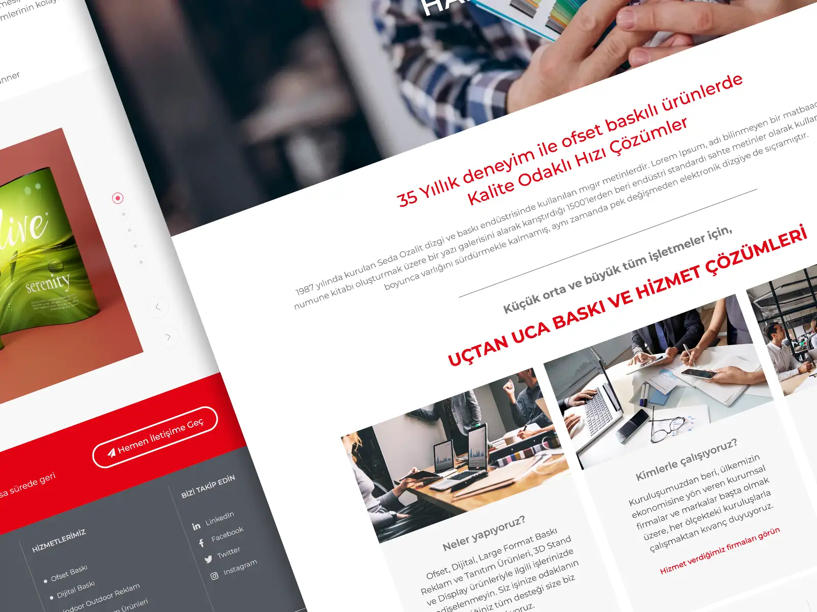 Seda Ozalit web tasarımı görsel 1