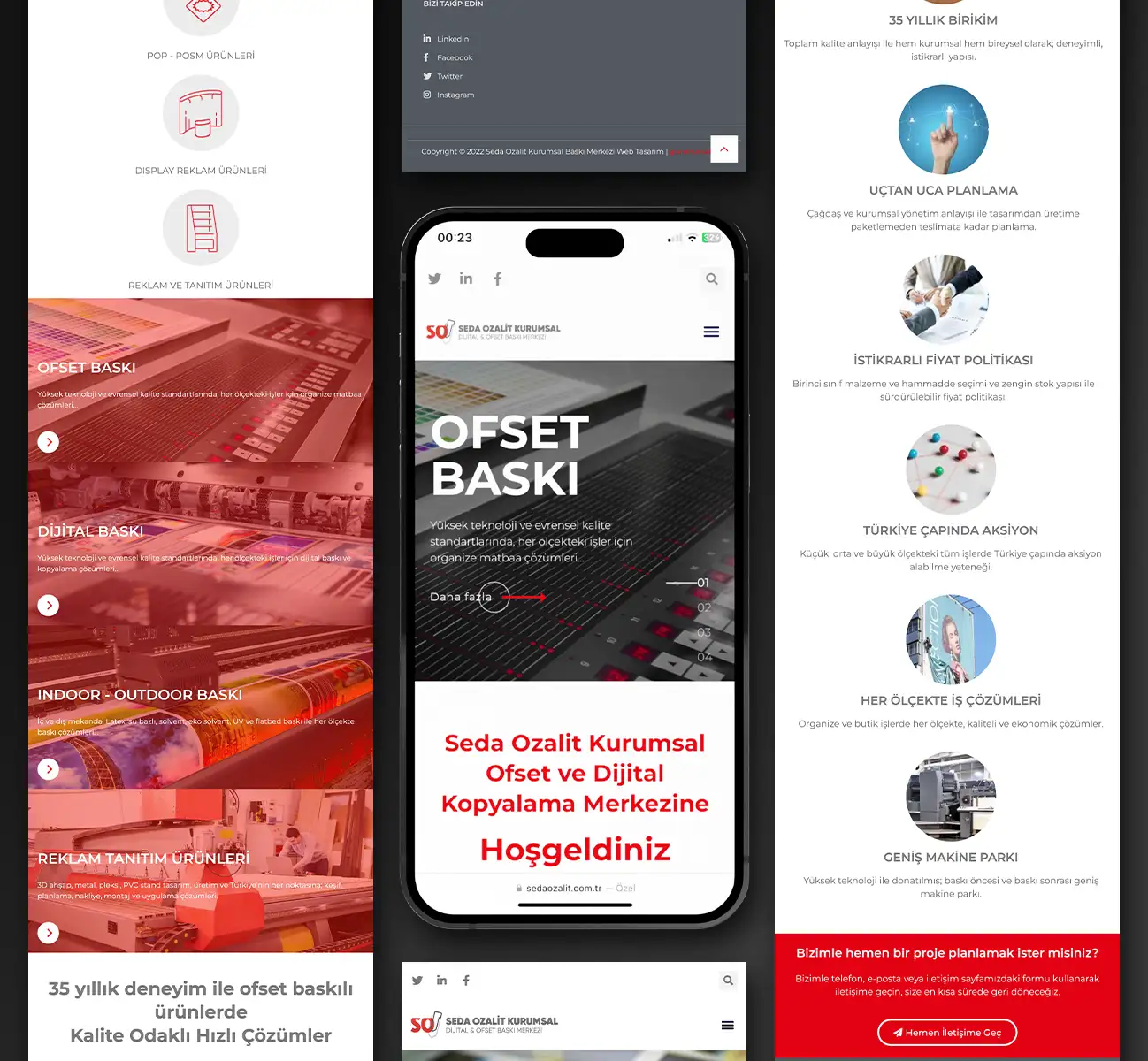 Seda Ozalit web tasarımı görsel 2