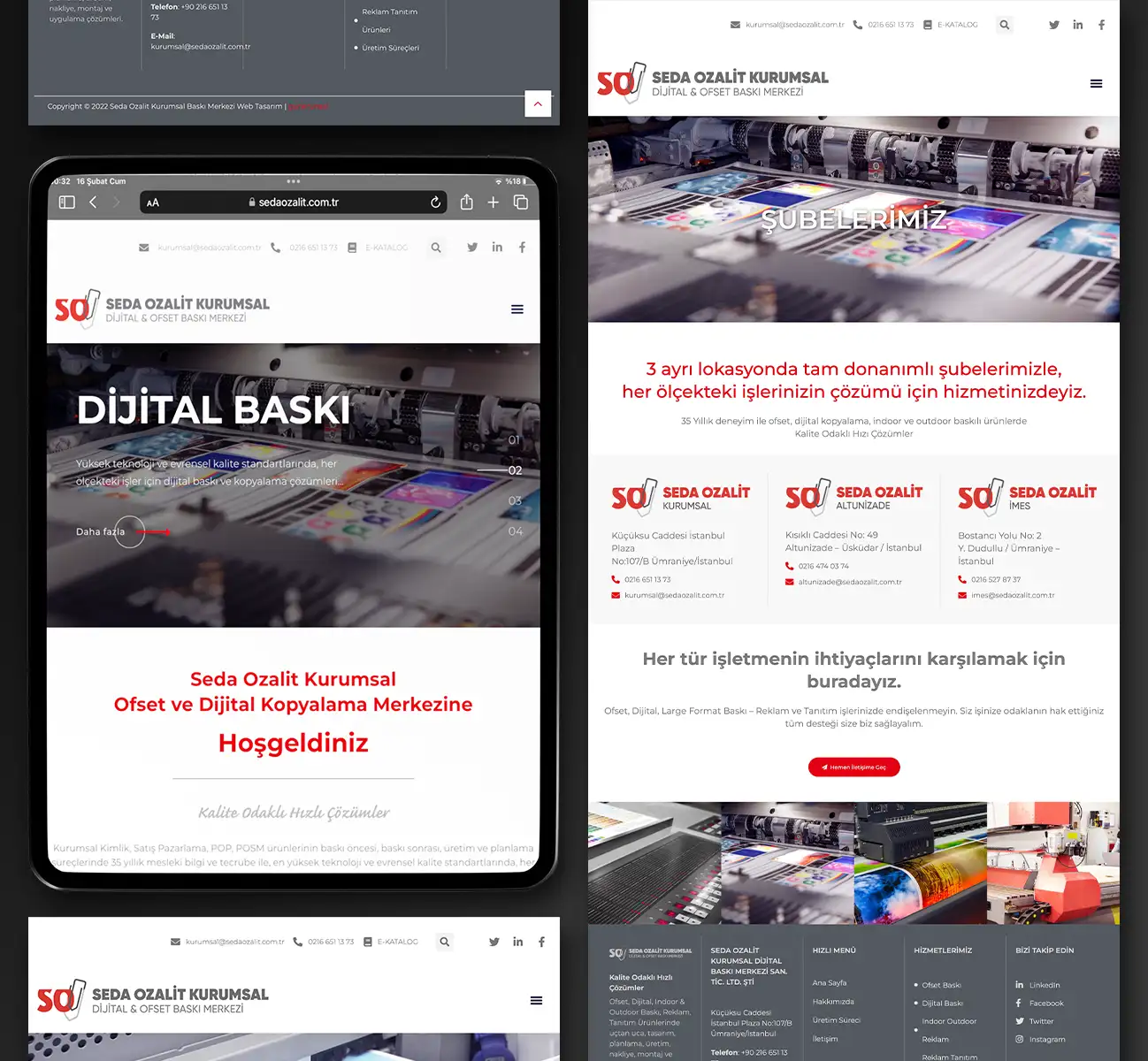 Seda Ozalit web tasarımı görsel 3
