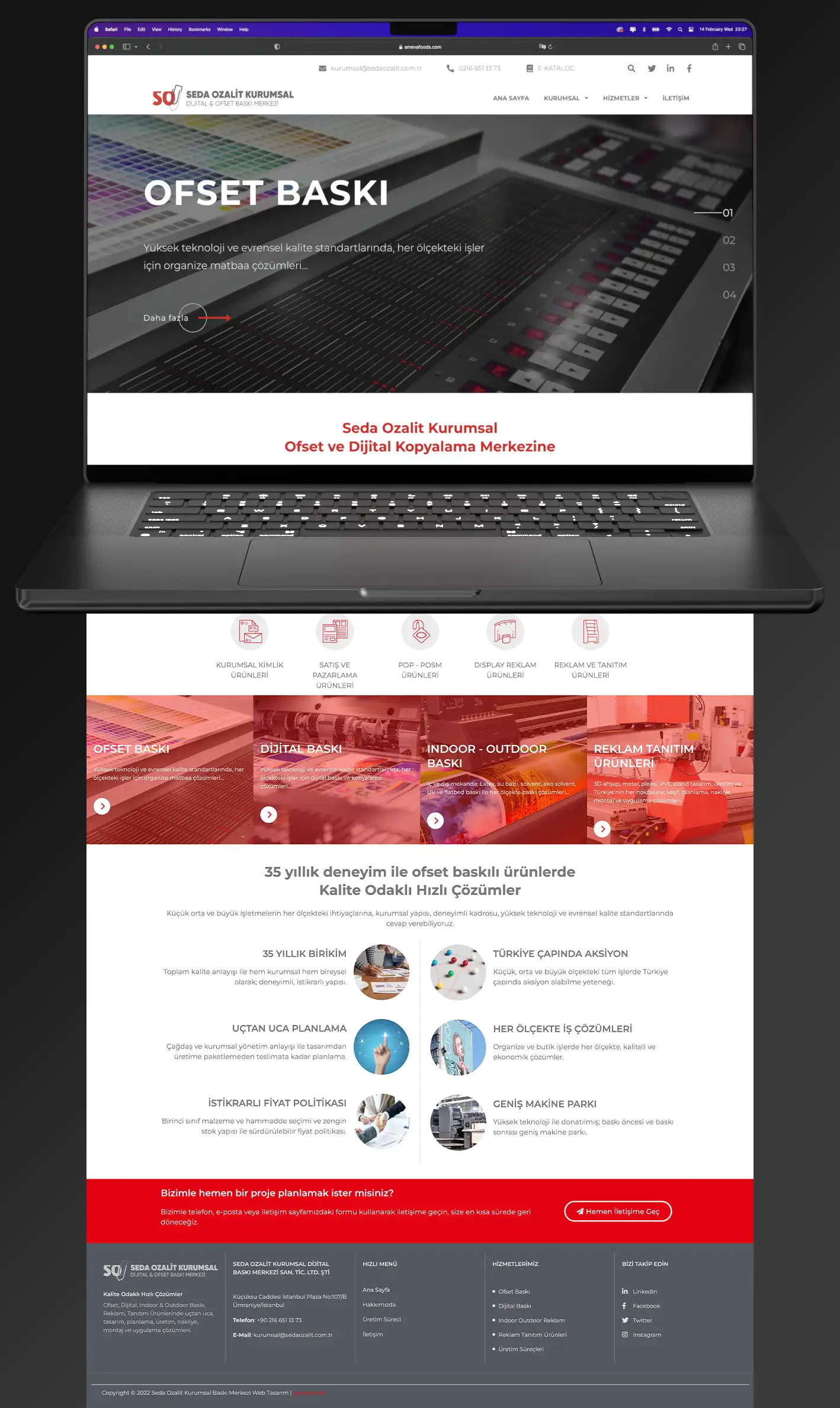 Seda Ozalit web tasarımı görsel 5