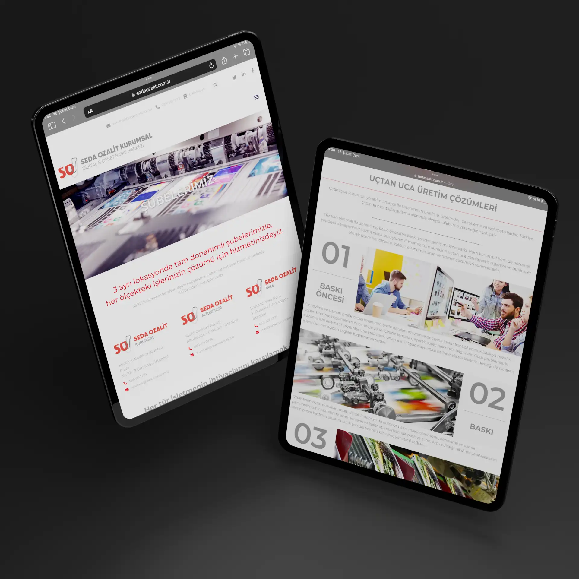 Seda Ozalit web tasarımı görsel 8